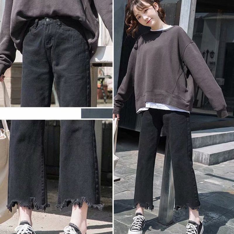 HOT DEAL&gt;&gt; Quần Kaki Ống Rộng Tua Gấu