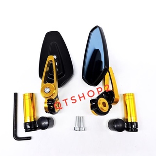 Gương gù chân kính crg lắp chân gương xe máy