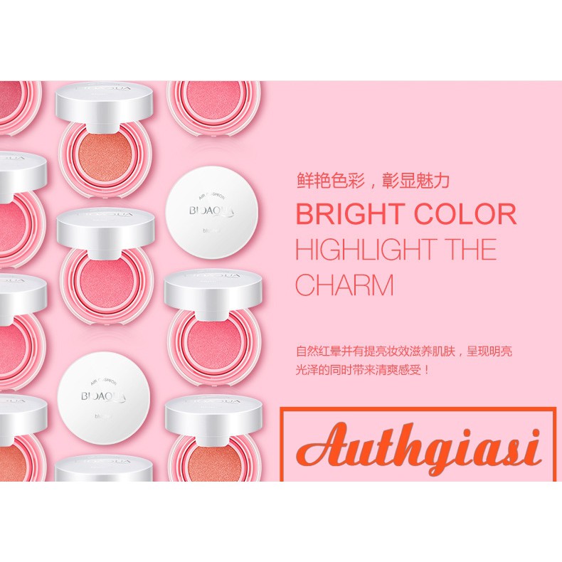 Phấn má Cushion Bioaqua dạng kem mềm mịn và căng bóng | BigBuy360 - bigbuy360.vn