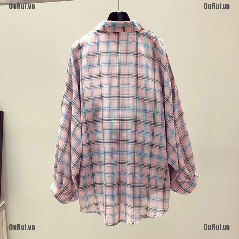 Áo Khoác Kẻ Sọc Kiểu Retro Thiết Kế Trẻ Trung Cho Nữ