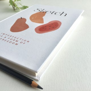 Sổ tay Crabit Sketchbook - Fresh (Trắng)