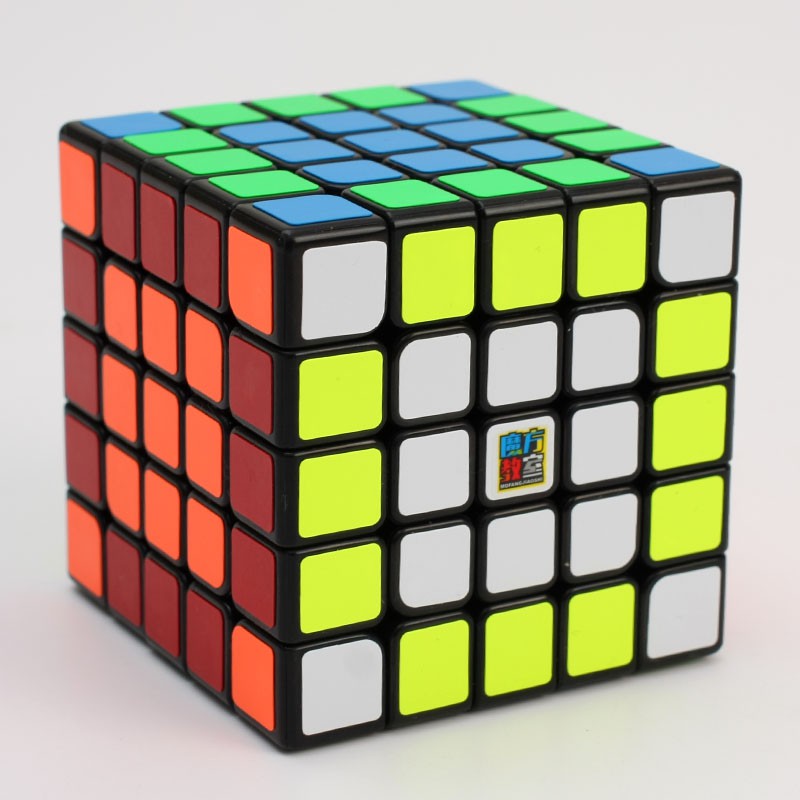 Đồ chơi Rubik 5x5 Moyu meilong MF Sticker - Quay nhanh, Mượt, Tốc Độ ( bản Quốc Tế )