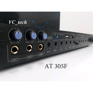 Vang Cơ Chống Hú AT-305F (Tặng kèm 2 Cáp Canon)