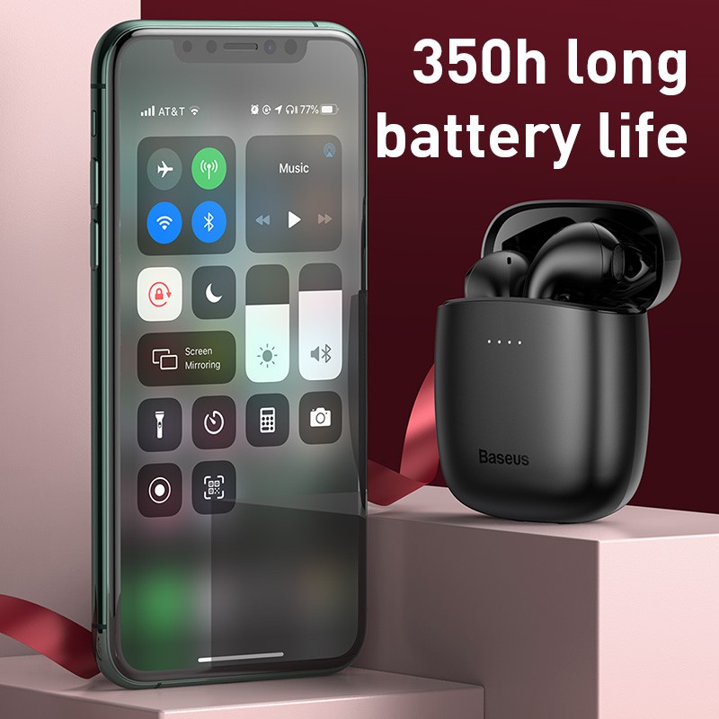 Tai nghe nhét tai Baseus W04 kết nối bluetooth 5.0