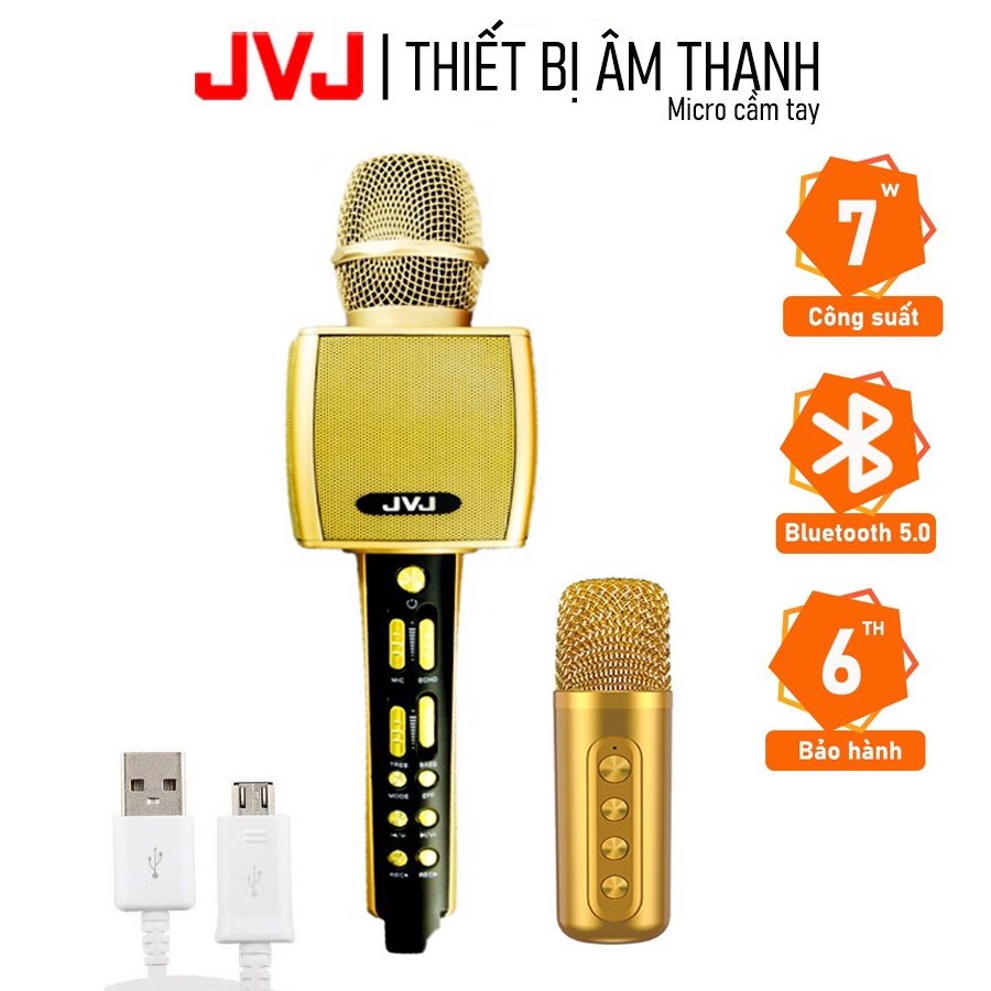 [Mã ELHACE giảm 4% đơn 300K] Micro không dây Karaoke JVJ YS-91/YS92/ Mic YS 98 Bluetooth-Kết nối điện thoại,tivi - BH 6T