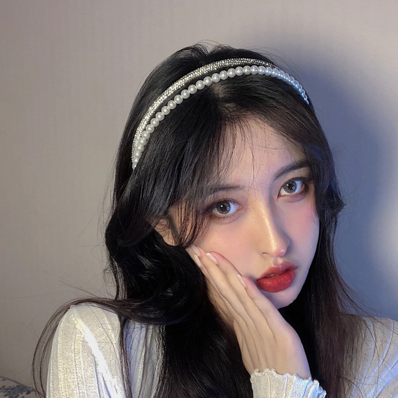 Băng đô ngọc trai Hàn Quốc phổ biến