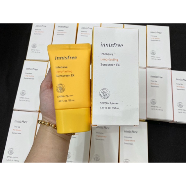 [MẪU MỚI] Kem Chống Nắng Chống Trôi Innisfree Intensive Long -Lasting Sunscreen SPF50+ PA++++