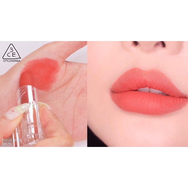 Son Thỏi Lì vỏ trong 3CE Soft Matte Lipstick