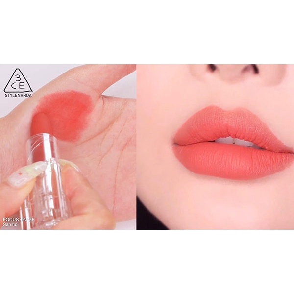 Son thỏi 3CE Soft Matte Lipstick lì mịn môi các màu