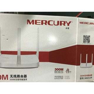 Kích không dây mercury MW313R (3 dâu có cổng lan)