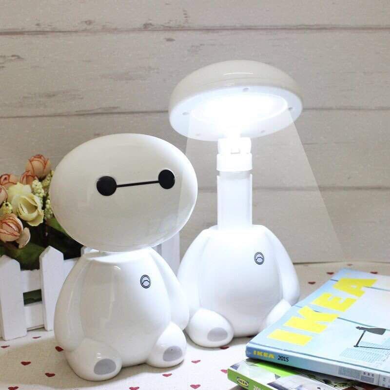 Đèn học để bàn ⚡FREESHIP⚡ Đèn học tích điện hình thú ánh sáng điện LED cho học sinh