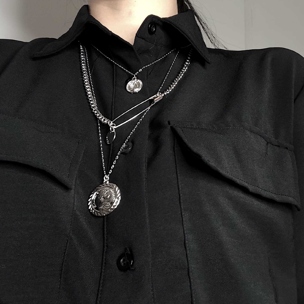 Dây Chuyền Nhiều Lớp 22017 Kiểu Dáng Hợp Thời Trang