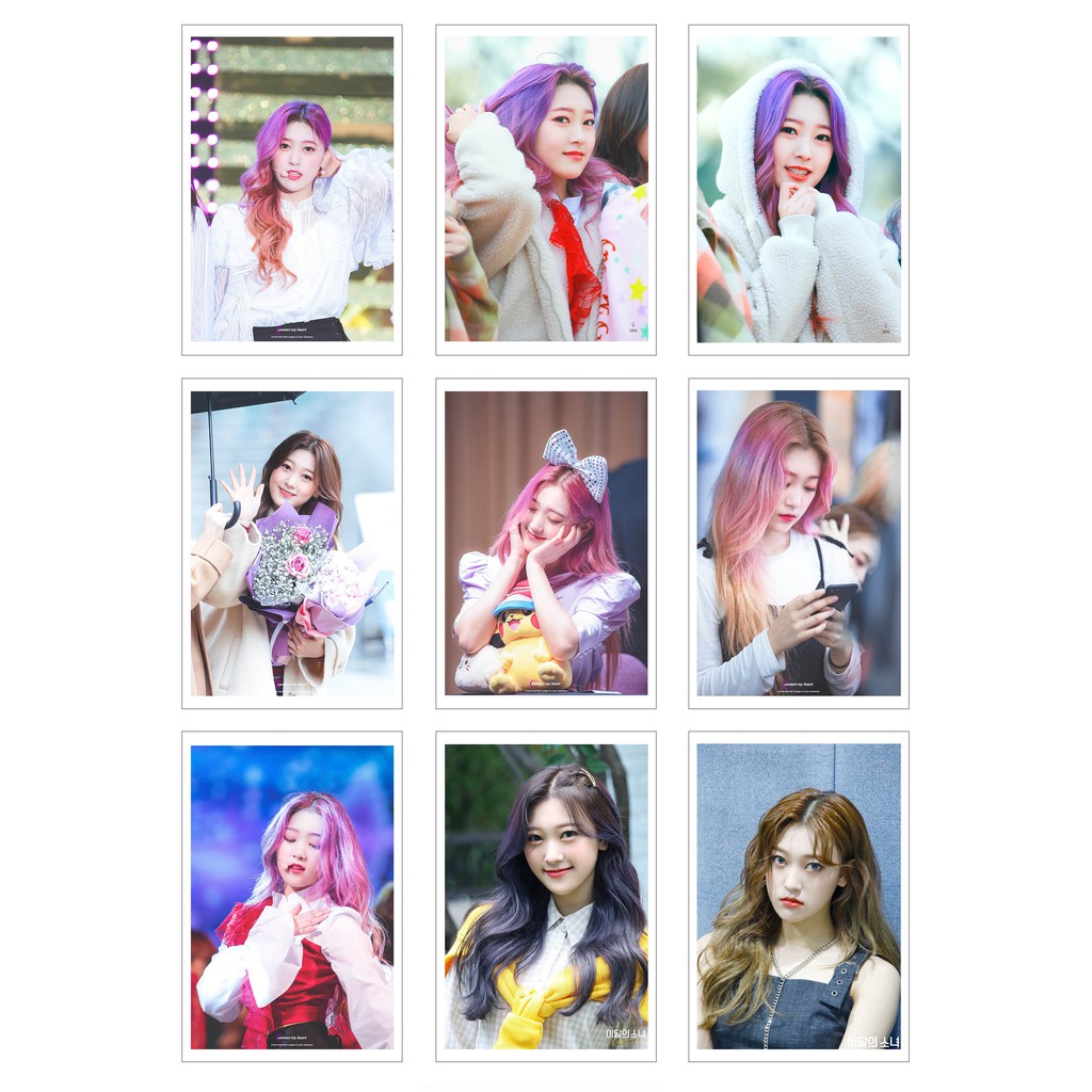 Lomo Card Ảnh CHOERRY - LOONA (54 ảnh)
