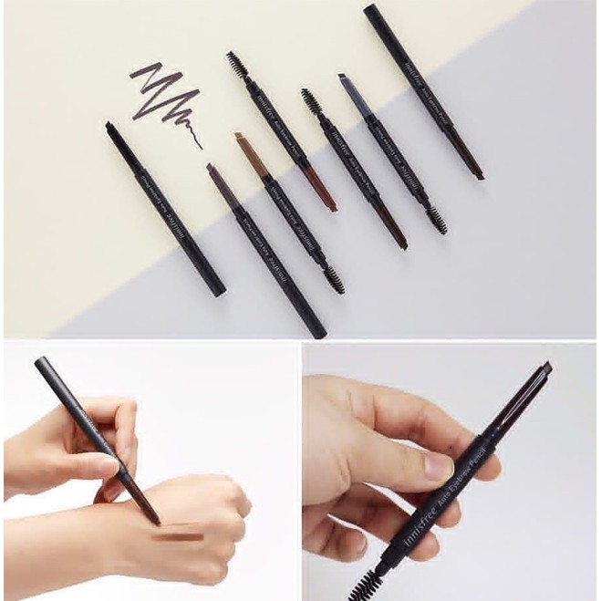 Chì kẻ mày 2 đầu Innisfree Auto Eyebrow Pencil | BigBuy360 - bigbuy360.vn