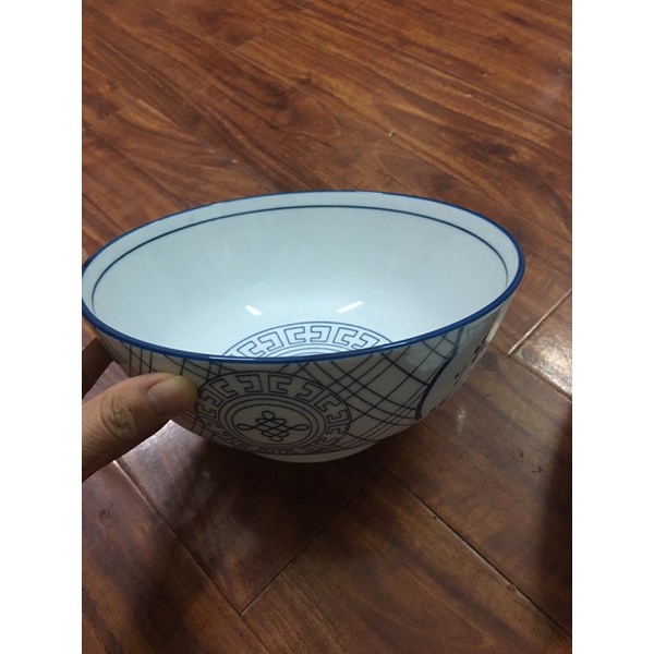 Bộ Bát Đĩa Sứ Bát Tràng Phúc Lộc thọ  - Bộ Bát Đĩa Phúc Lộc Thọ