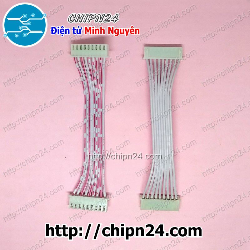 [1 SỢI] (D121) Dây bẹ 9p 10cm XH2.54mm (Dây bus, Dây cáp)
