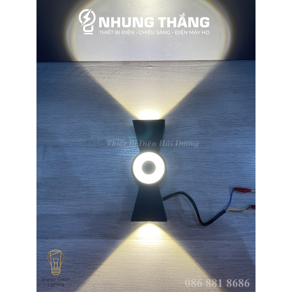 Đèn Hắt Tường Chống Nước 3 Đầu Chiếu Sáng JLC19 8W Ánh Sáng Vàng - Chip Led Siêu Sáng - Bảo Hành 1 Năm - Có Video