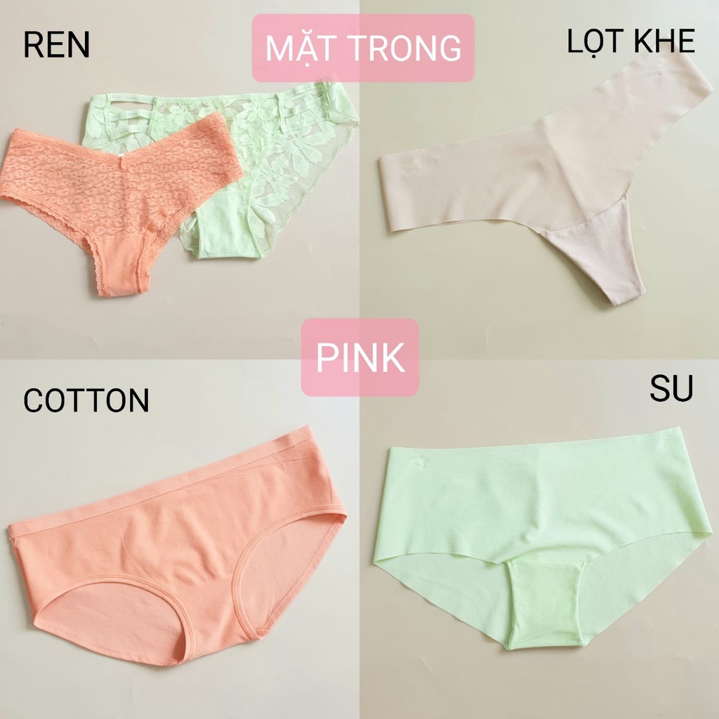 SIZE S   Su Nguyên Mông Vic Quần lót Victoria Secret chính hãng, săn sale giá rẻ