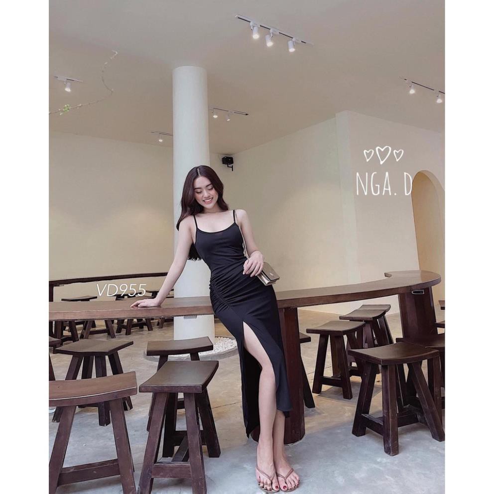 💝 FREESHIP 💝 Đầm Dự Tiệc Đầm đuôi cá nhún sẻ mới VD955 [Mẫu Mới Hè 2021]