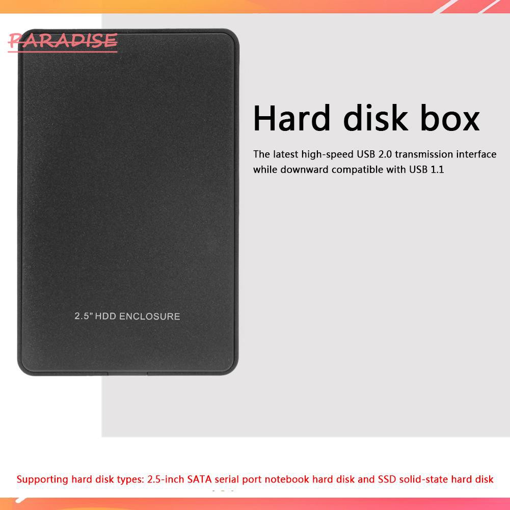 Hộp Đựng Ổ Cứng Ngoài Ssd Sata 2.5 Inch Usb2.0 2tb