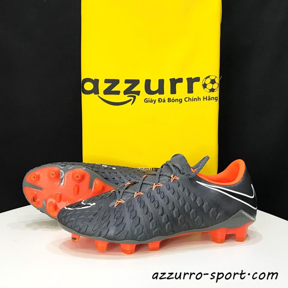 Giày đá banh sân cỏ tự nhiên chính hãng NIKE HYPERVENOM PHANTOM FG/AG - Tặng kèm TÚI RÚT & TẤT 🤜