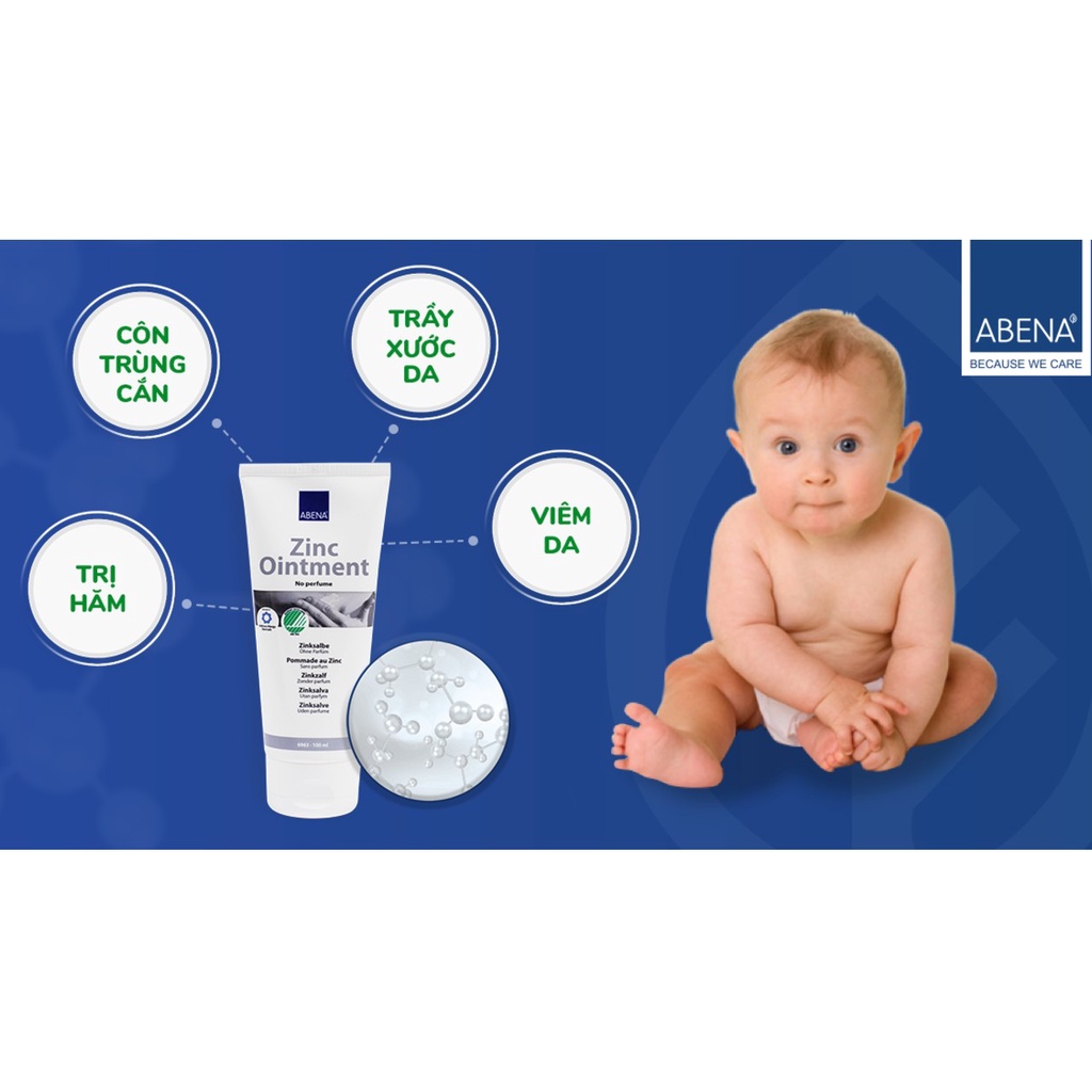 Kem Abena Ngừa Loét Chống Hăm Tã, Làm Dịu Da Cho Bé - 15ml