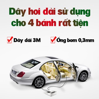 ✔️Tặng Ô✔️Máy bơm lốp ô tô điện tử thông minh cao cấp tự ngắt khi đầy - Tích hợp màn hình LCD - Thiết kế tinh tế