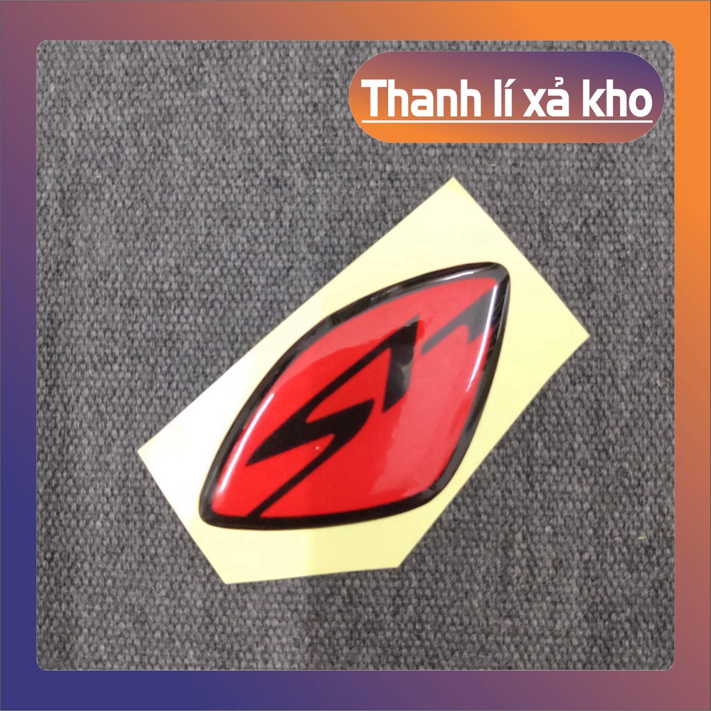[CHÚ Ý] TEM LOGO MẶT NẠ PHŨ NHỰA TRONG, TEM TRANG TRÍ XE MÁY LOGO SH, LOGO VISION