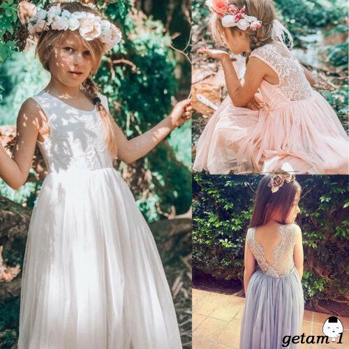 Đầm xòe công chúa xinh xắn cho bé gái