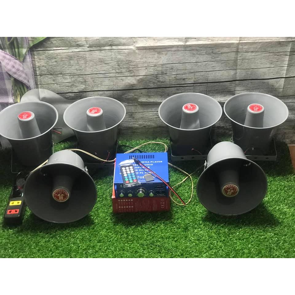 Combo ampli bt263 và cặp loa bát nhôm 12,5w