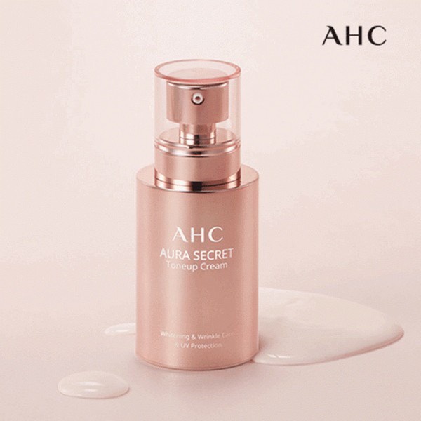 🌟AUTH_BILL Kem dưỡng trắng nâng tông và chống nắng AHC AURA SECRET TONE UP CREAM SPF 30, PA++