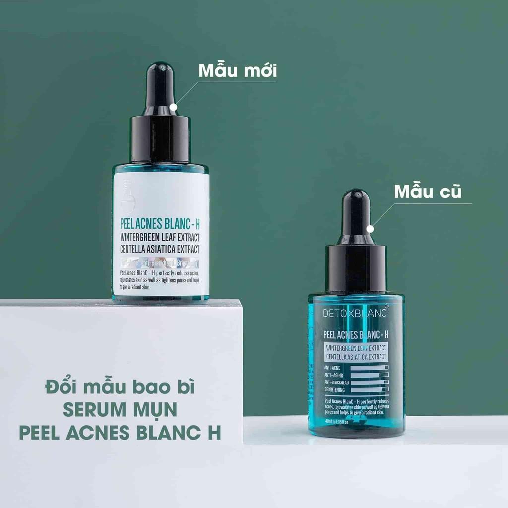 SERUM MỤN DETOX BLANC 30ml  (Mẫu mới 2022 Của Detox Blanc Số 13) | BigBuy360 - bigbuy360.vn