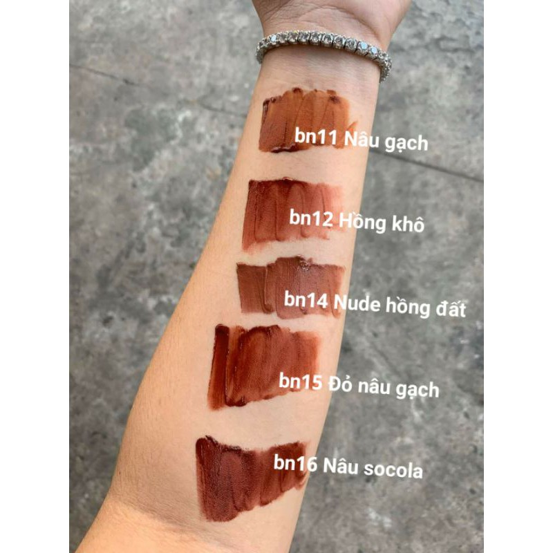 [15 MÀU] SON KEM BERNICE CHÍNH HÃNG | BigBuy360 - bigbuy360.vn