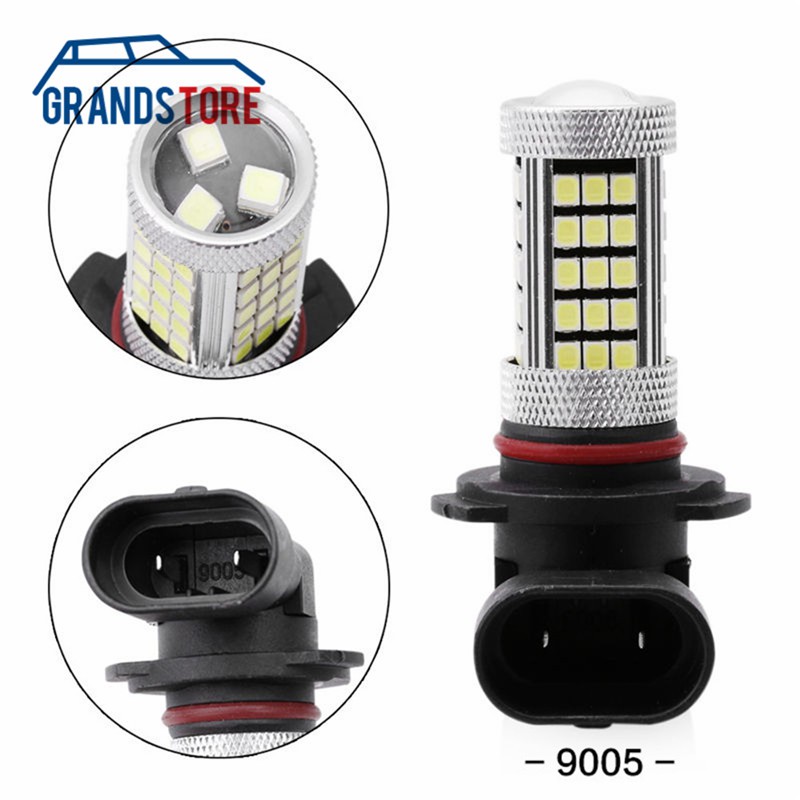 Gs Đèn Pha Led H4 / H7 / H11 / 9005 / 9006 12v 6000k Dc 63 Bóng Chất Lượng Cao Cho Xe Hơi