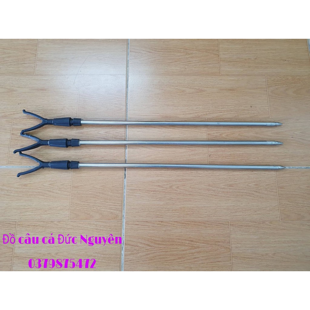 [BẢO TRỢ BỞI SHOPEE] Chống cần câu INOX bọc nhựa 150cm -ĐỒ CÂU GALAXY [Shop đồ câu cá uy tín]