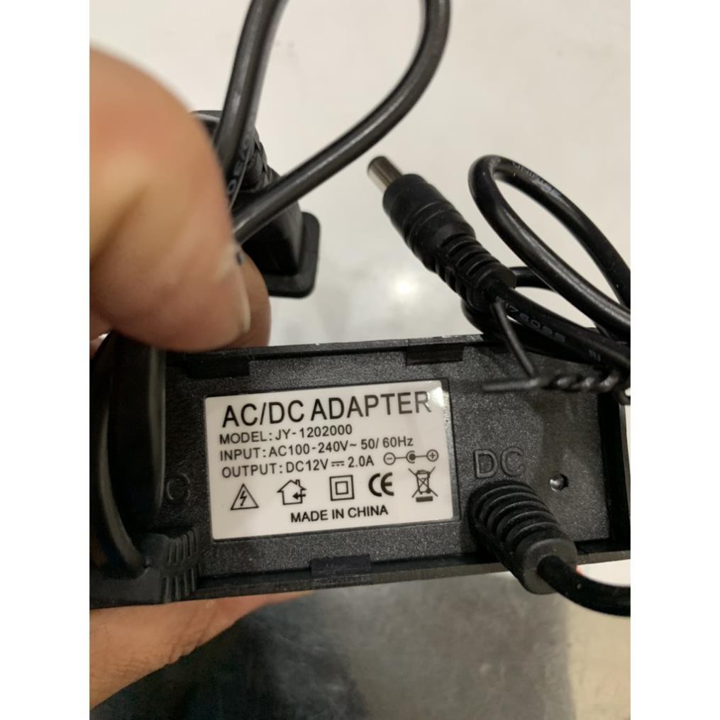 Nguồn Adapter 12V 2A cắm tường loại tốt cho dự án camera