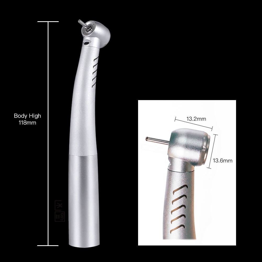 Đầu Nối Tua Bin Chữ K Tốc Độ Cao Bằng Thép Không Gỉ Chuyên Dụng Cho Nha Khoa