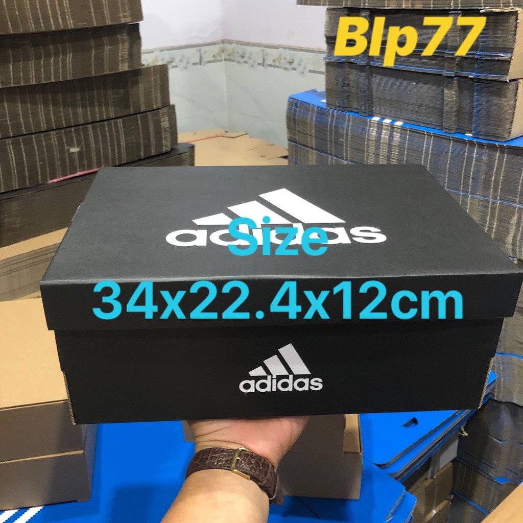 HỘP ĐỰNG GIÀY ADIDAS SIZE 34X22.5X12CM