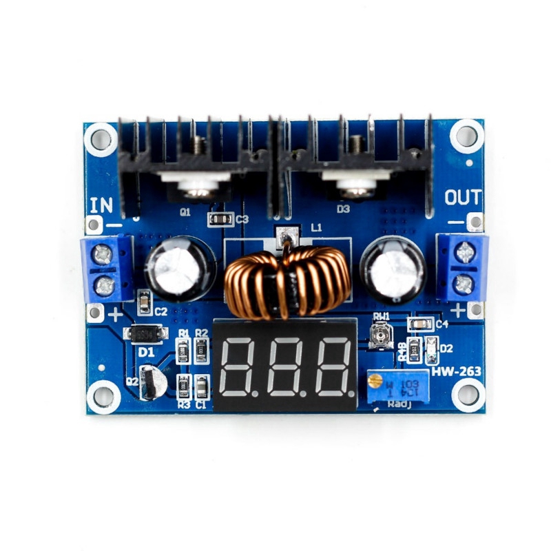 Mô đun điều chỉnh điện áp cao cấp Xh-M404 Dc 4-38v 8a Pwm Dc-Dc Xl4016E1