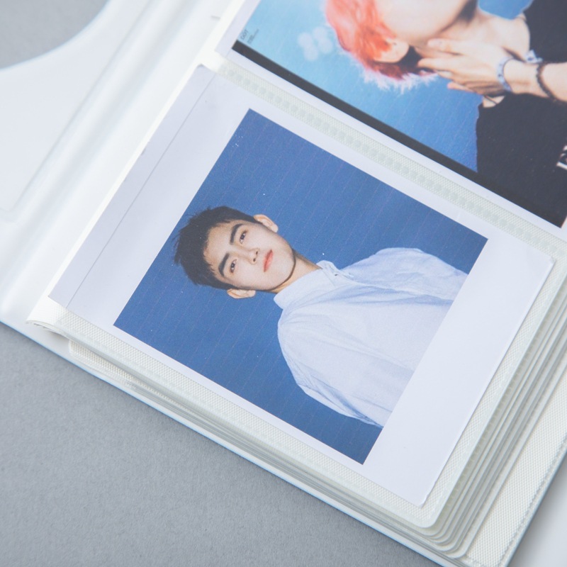 Album ảnh Dễ Thương 7.62 cm Tình Yêu Trái Tim Người Giữ ảnh Chụp ảnh Mini Polaroid Instax Album đầy Màu Sắc