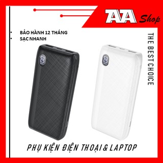 Sạc dự phòng Hoco J53A chính hãng dung lượng 20.000 mAh bảo hành 1 năm