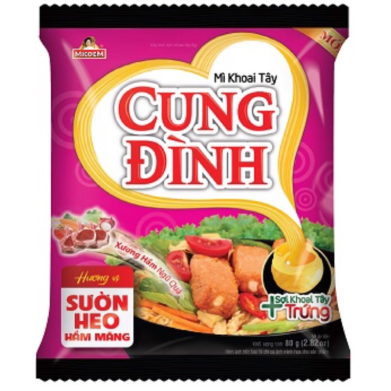 Mì CUNG ĐÌNH (7 vị)