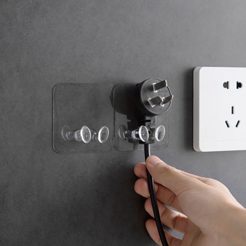 Móc Treo Phích Cắm Gắn Tường Không Cần Khoan Tiện Dụng Cho Nhà Bếp