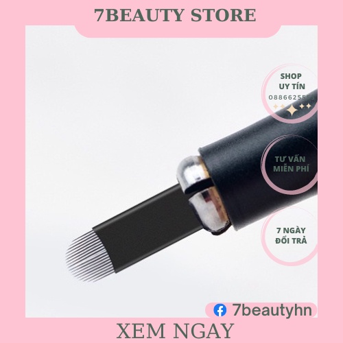 (5Cái) Dao Điêu Khắc Chân Mày,Dụng Cụ Phun Xăm