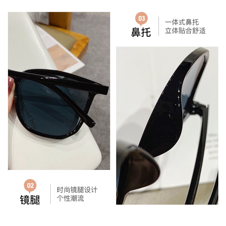 Kính mát gọng tròn phong cách vintage thời trang phong cách unisex