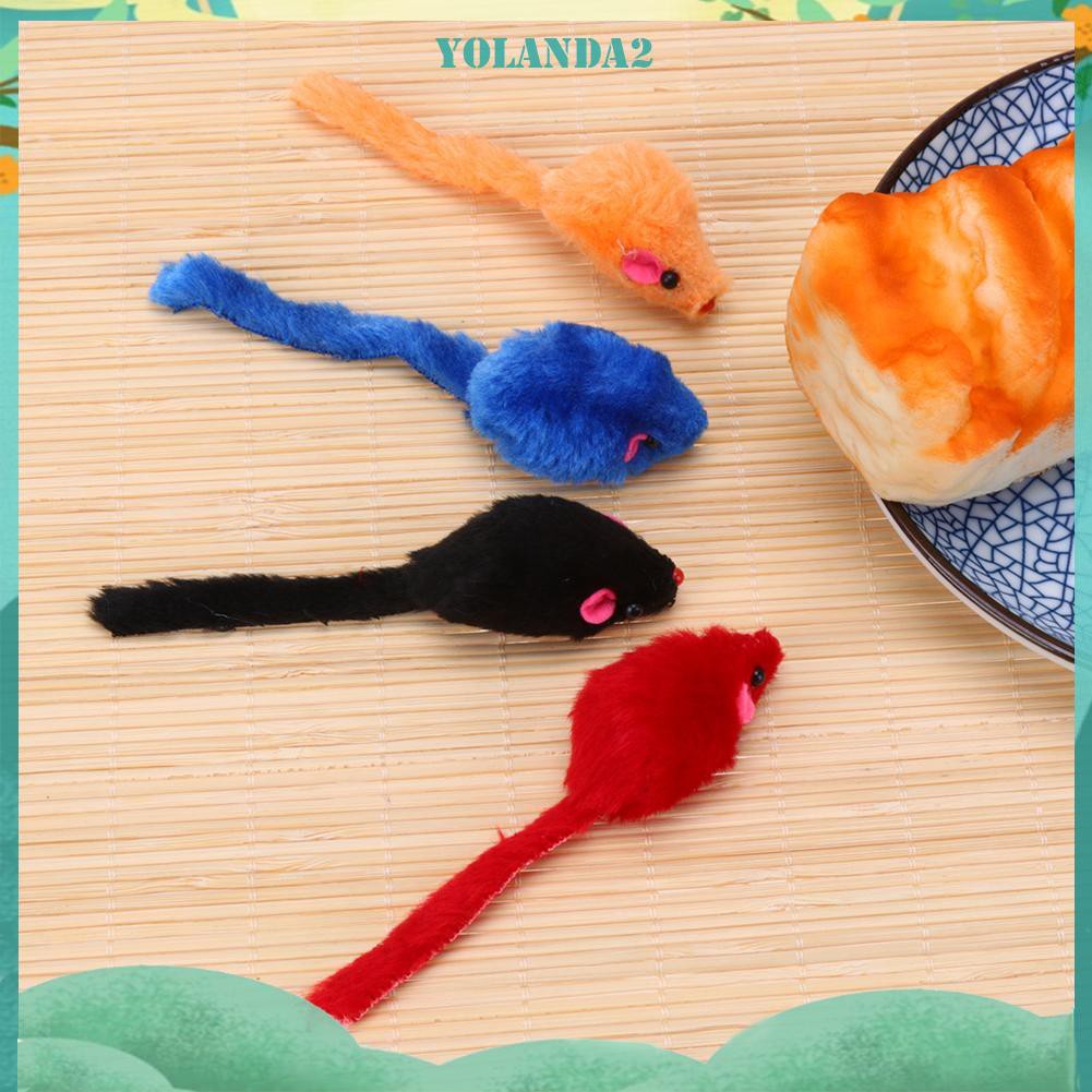 Set 10 Chuột Giả Đồ Chơi Cho Mèo Cưng