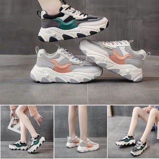 Giầy Nữ 👟FREESHIP👟 Mã giảm giá [GIAY THE THAO] Giày thể thao Sneaker nữ phối màu mới