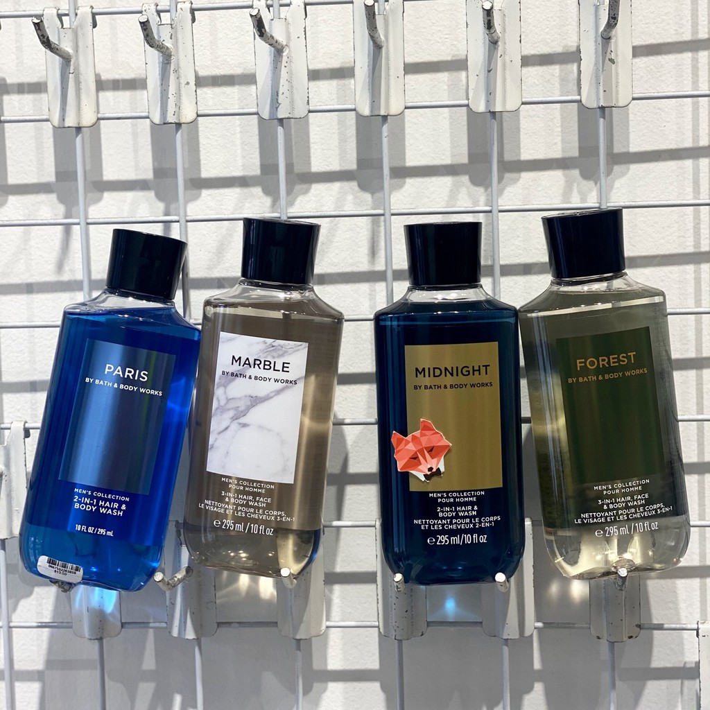 [Nhiều Mùi] Sữa tắm gội nam Bath and Body Works