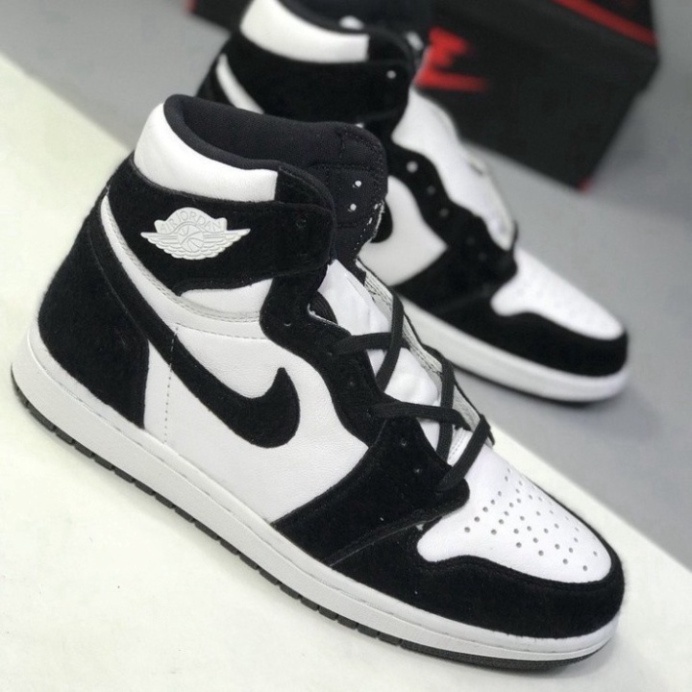 ,Giày Jordan Panda Cao Cổ  Giày JD1 Trắng Đen Panda Cao Cổ | BigBuy360 - bigbuy360.vn