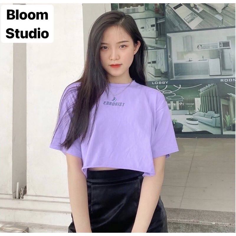 Áo thun croptop Errorist